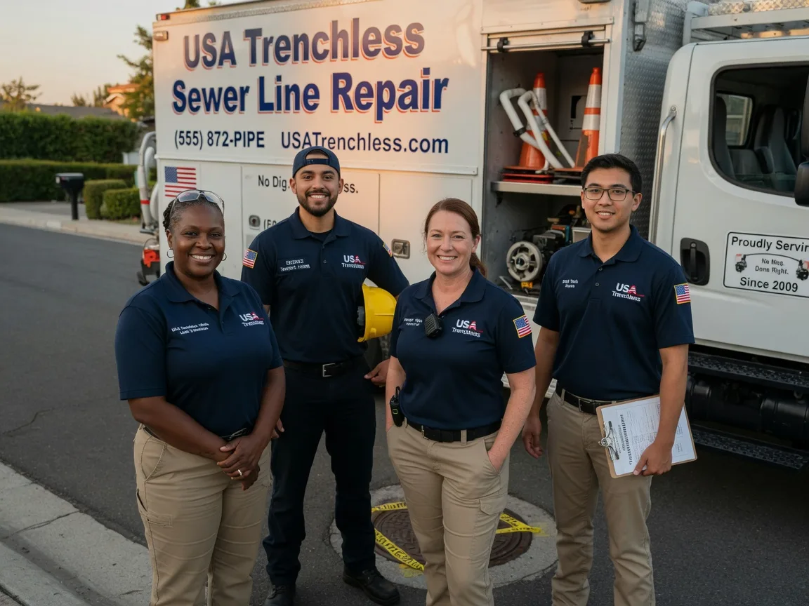 Sewer Line Repair company in Laotto, IN